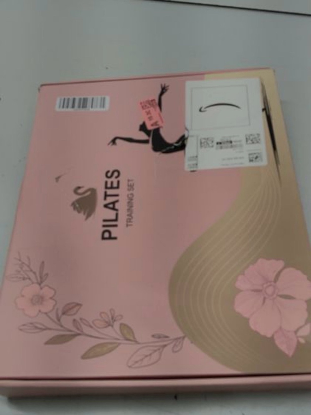Amazon Essentials Pilates Training Set - Pink and Gold